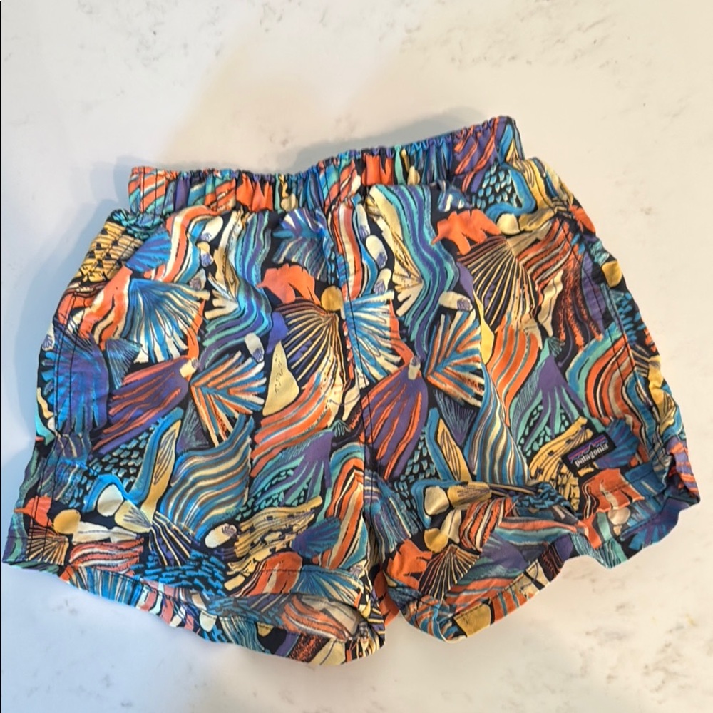 Patagonia Colorful Patterned Kid Shorts